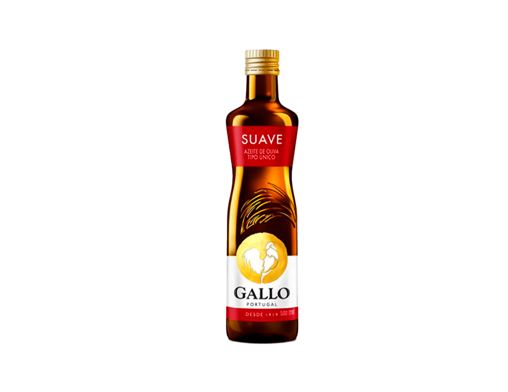 AZEITE DE OLIVA TIPO ÚNICO GALLO 500 ML (CX 20 VD)